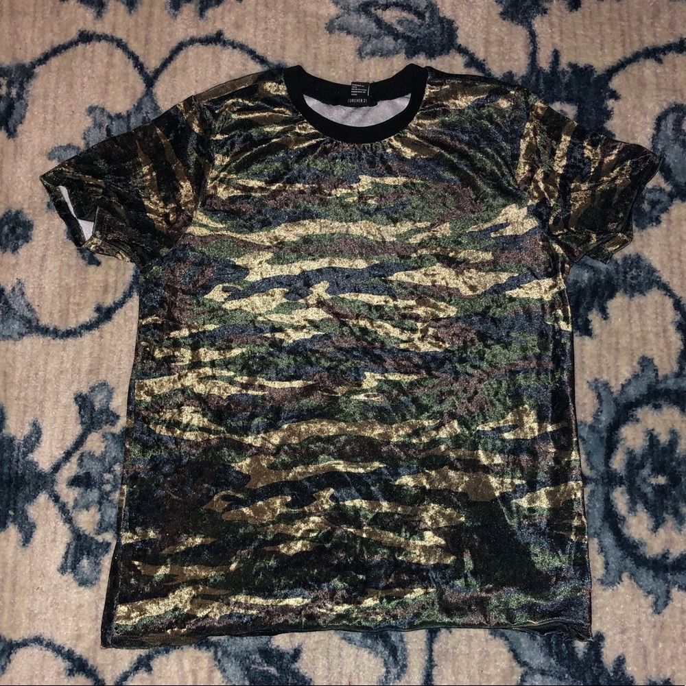 Forever 21 Army green top
